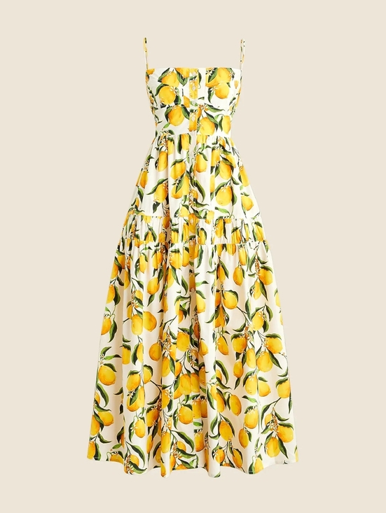 J. Crew Dresses & Skirts - Jcrew A-line midi dress in limoncello